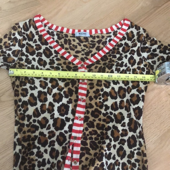 MOSCHINO LEOPARD CARDIGAN - Picture 10 of 10